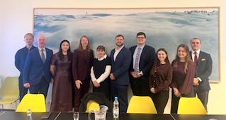 The Bush School students visit Norwegian Embassy in Riga