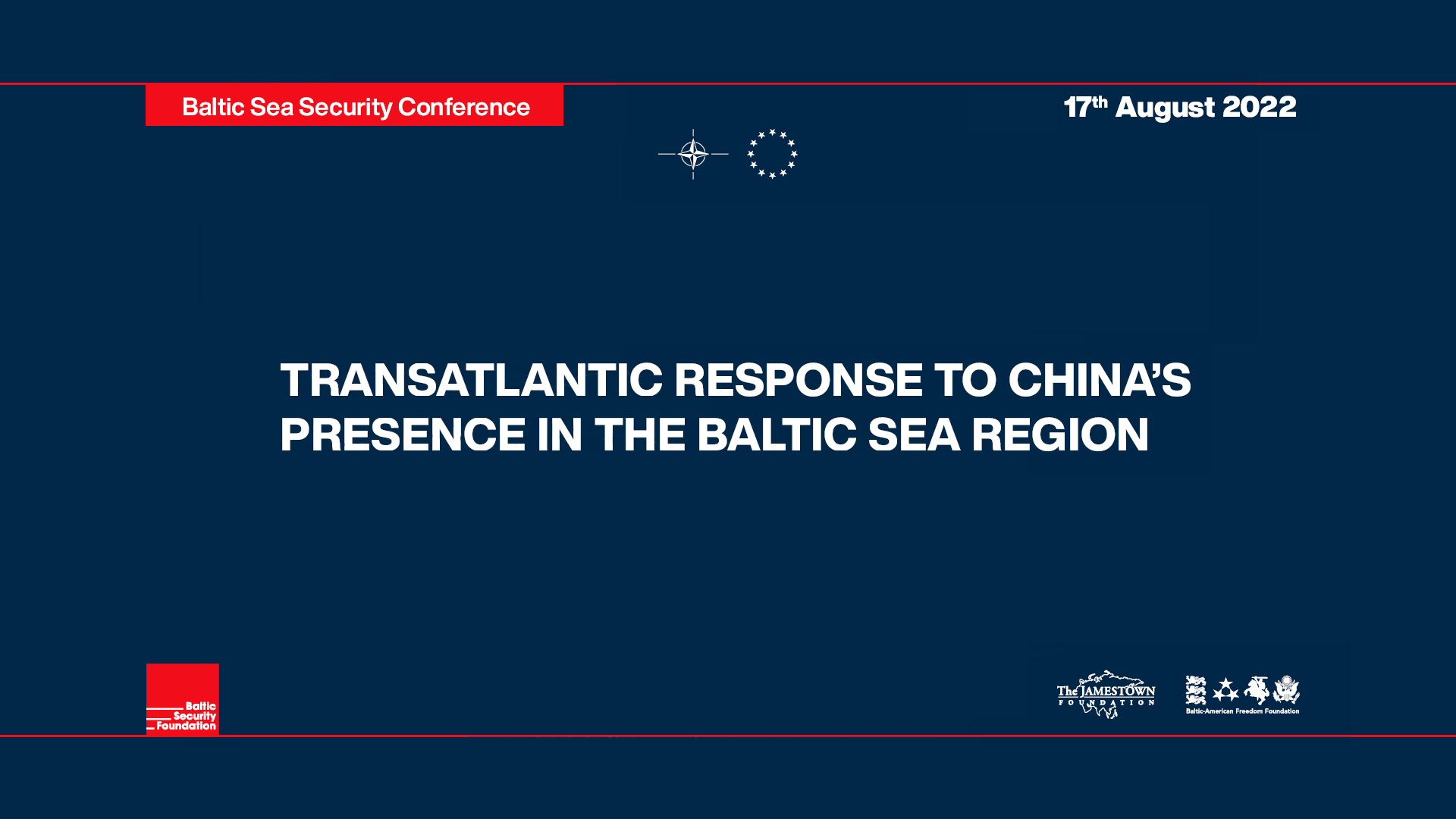 Transatlantic response to China